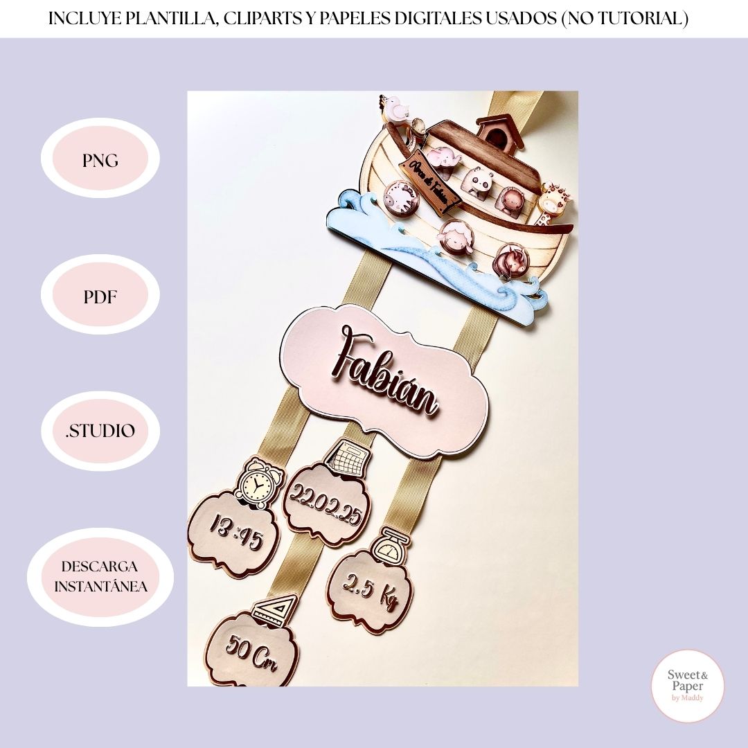 Cartel de Nacimiento Arca