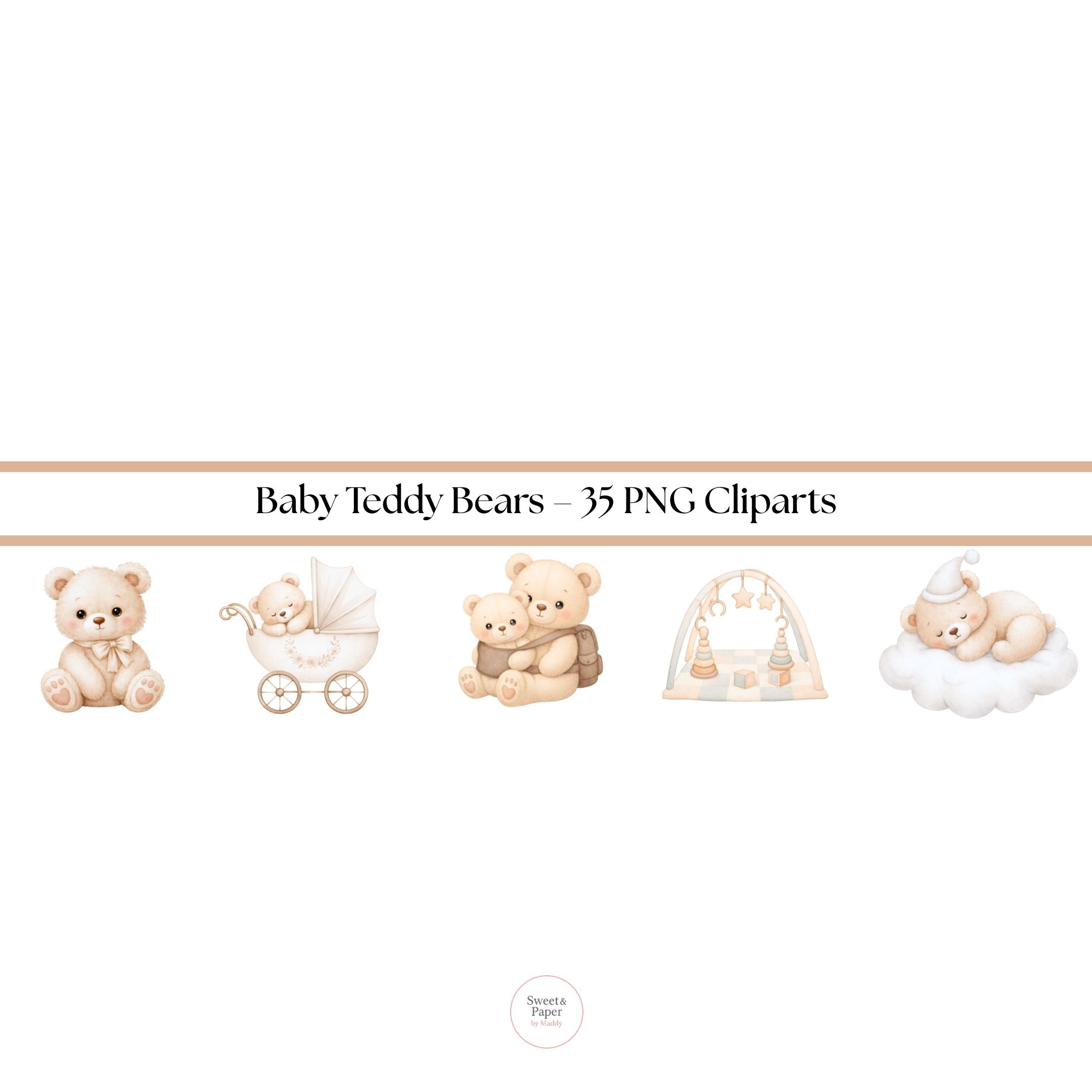 Cliparts Baby Teddy Bears