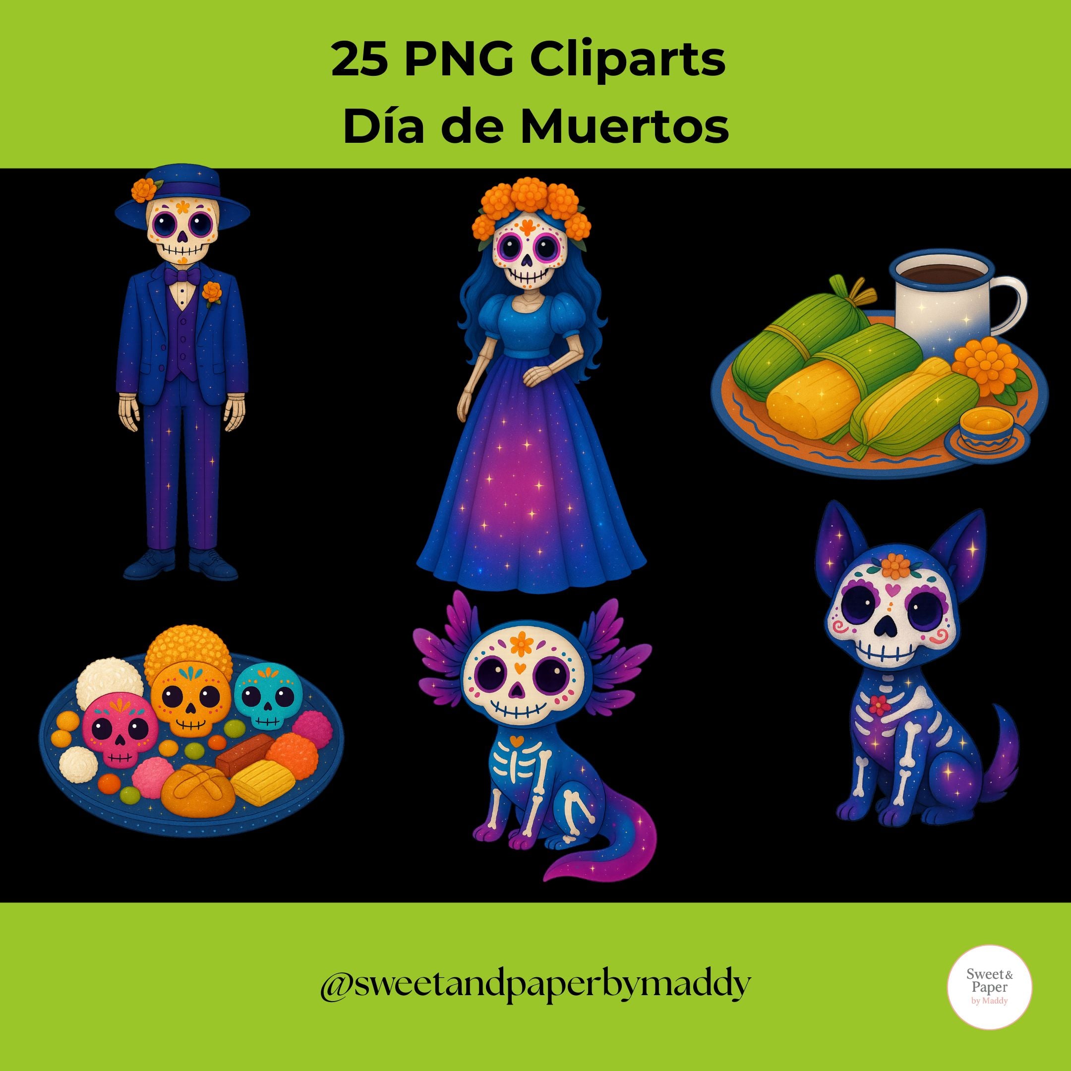 Cliparts Día de los muertos