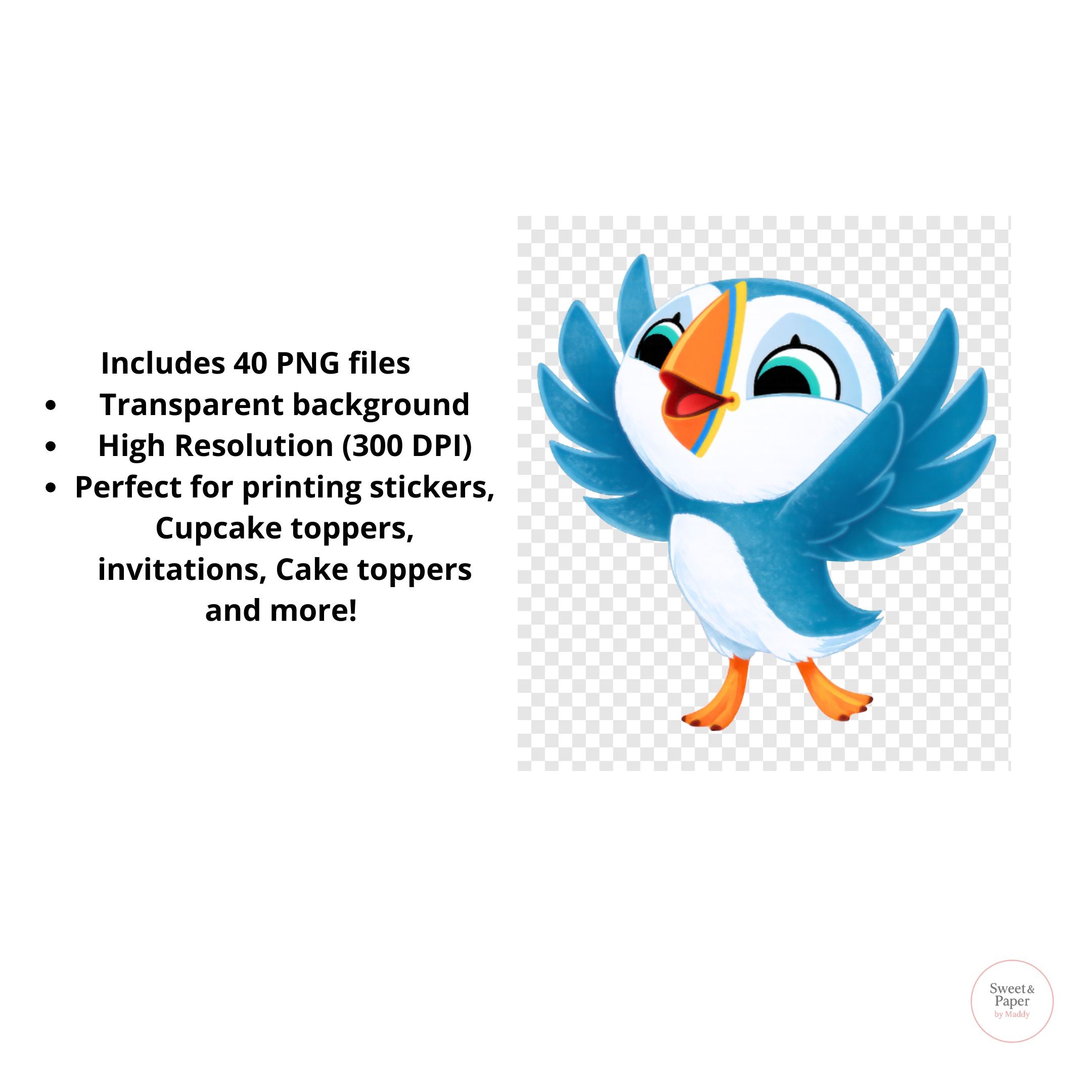 Cliparts Puffin Rock