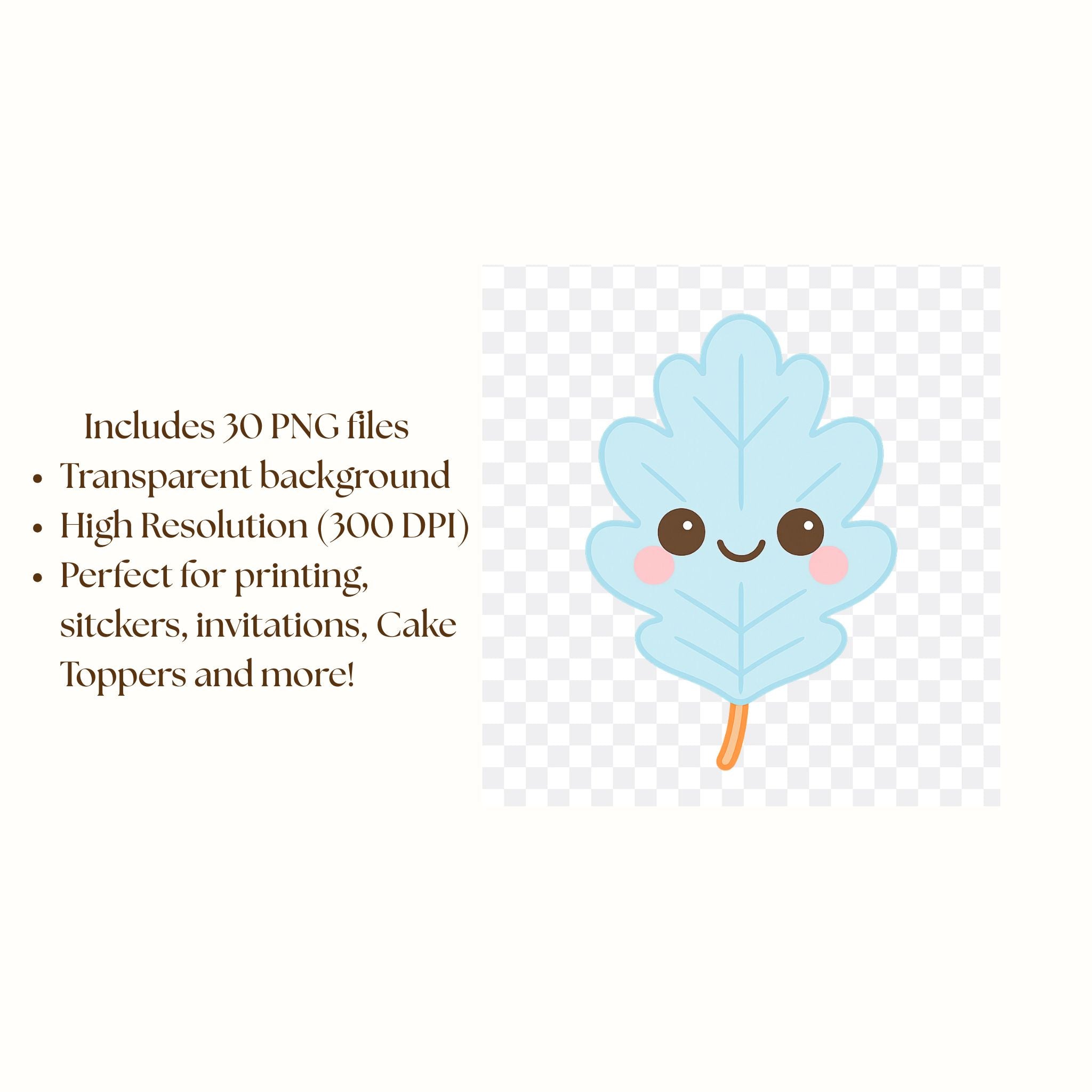 Cliparts Otoño Kawaii