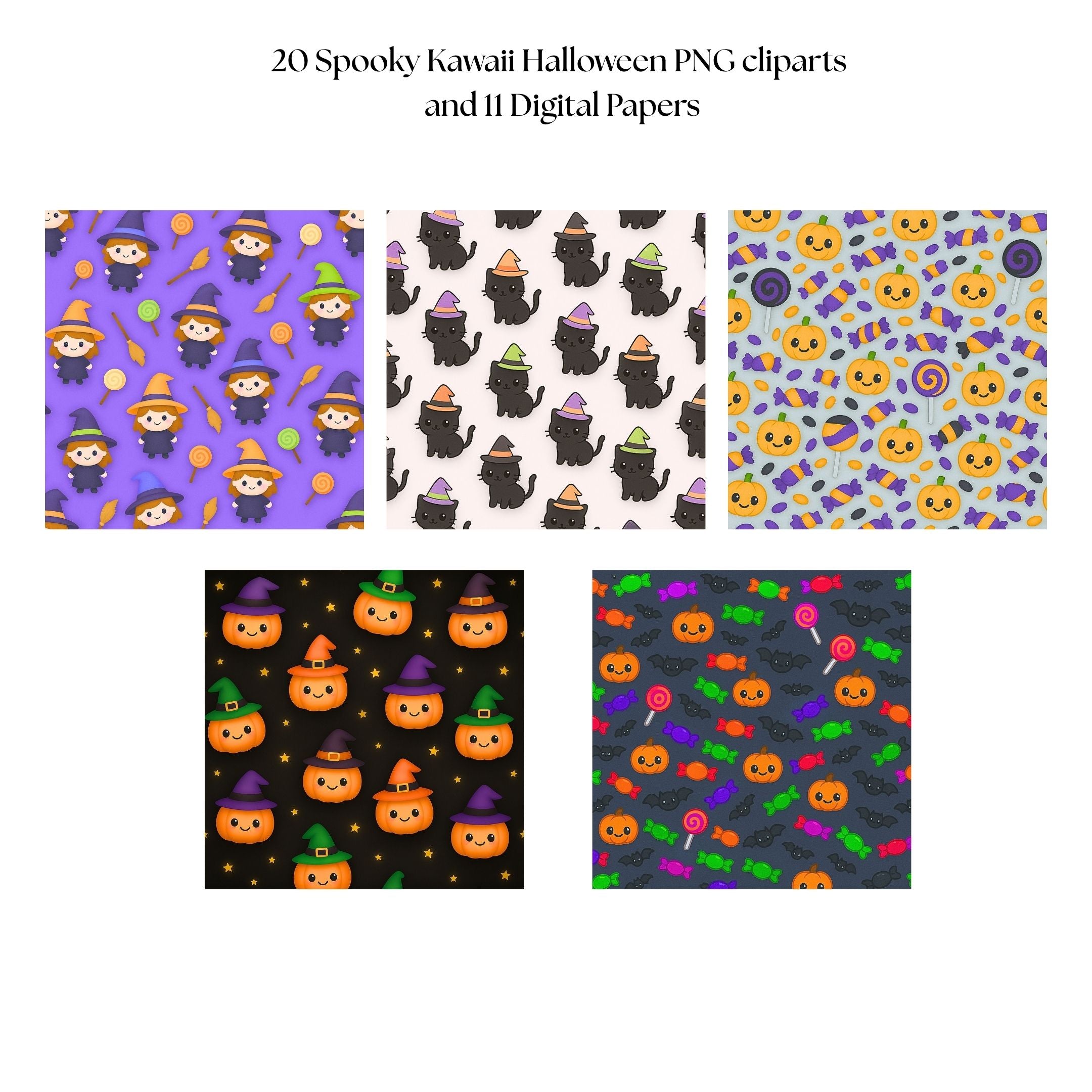 Cliparts Halloween Kawaii