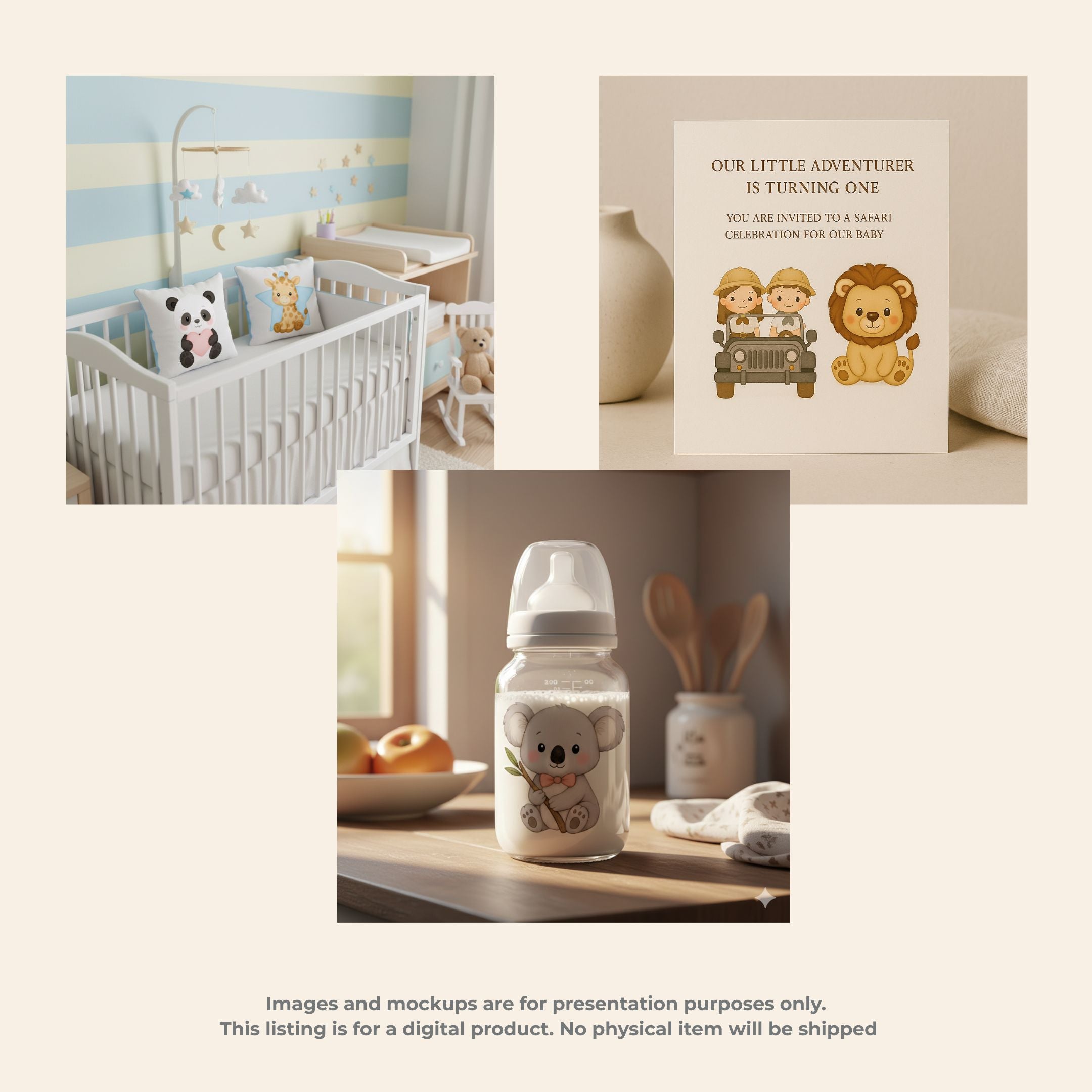 Cliparts Animalitos de la Selva