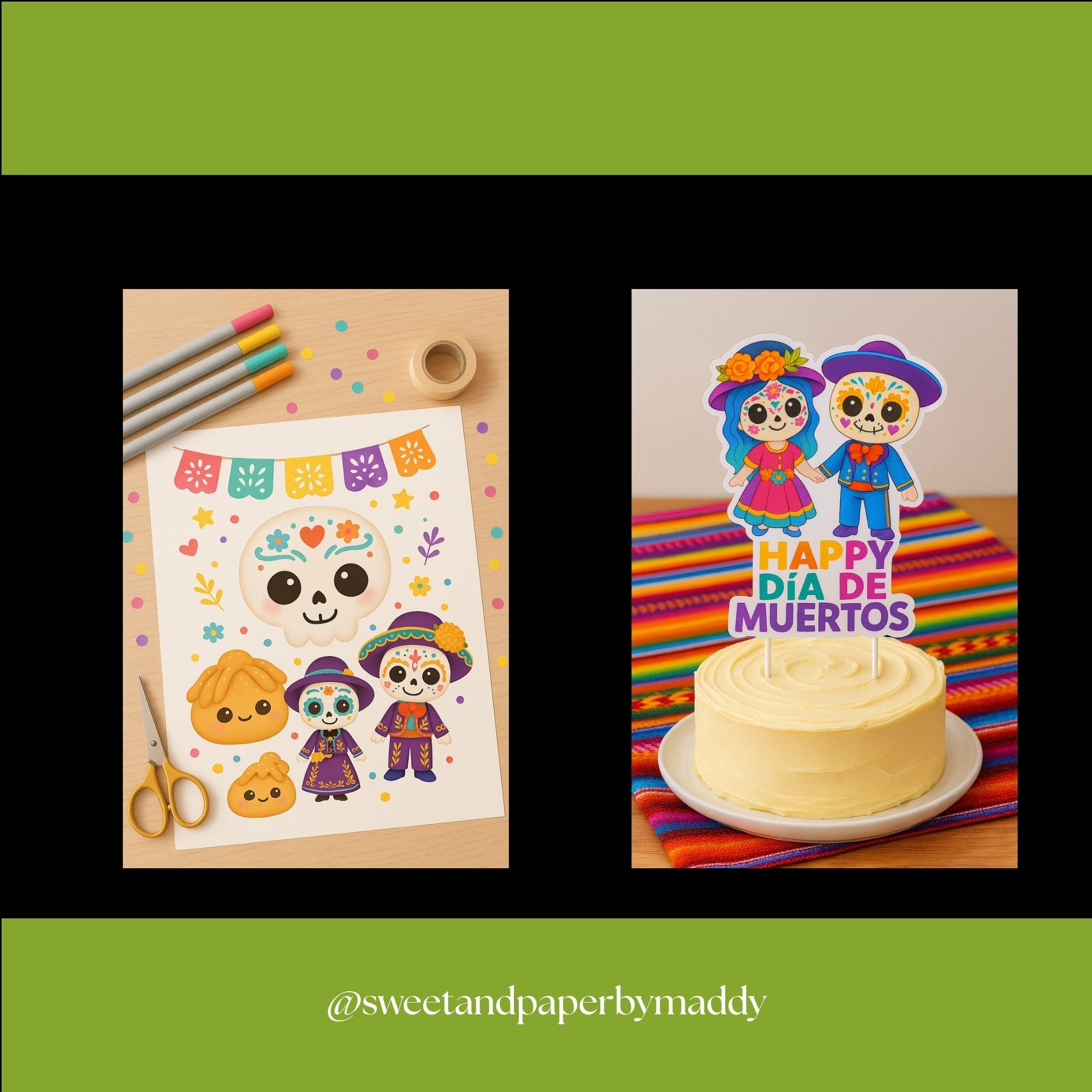 Cliparts - Kawaii day of the dead bundle